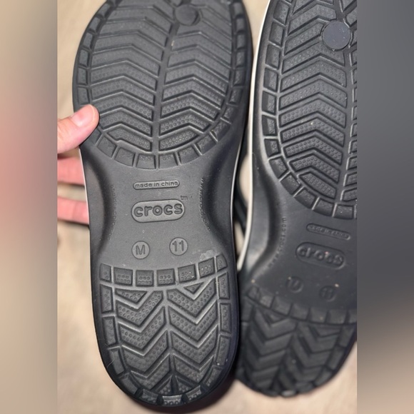 Crocs Men's Crocband Flip Flop Thong Casual Sandals - US Size 11 - Picture 4 of 5